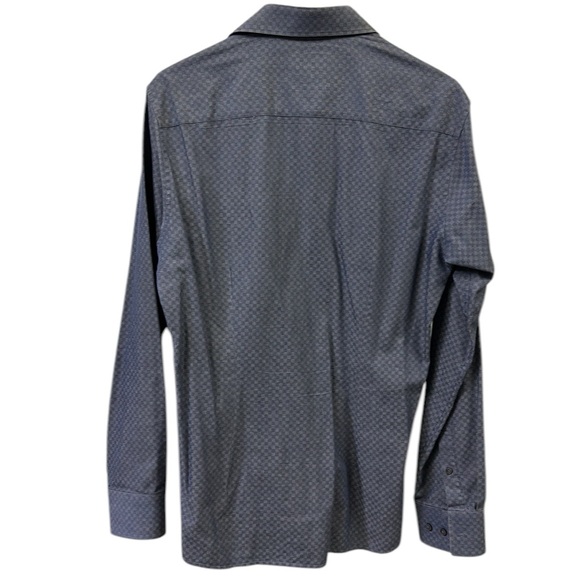 Ted Baker Endurance Slim Fit Cotton Button Down Long Sleeve Shirt 15.5 Neck - Picture 2 of 7